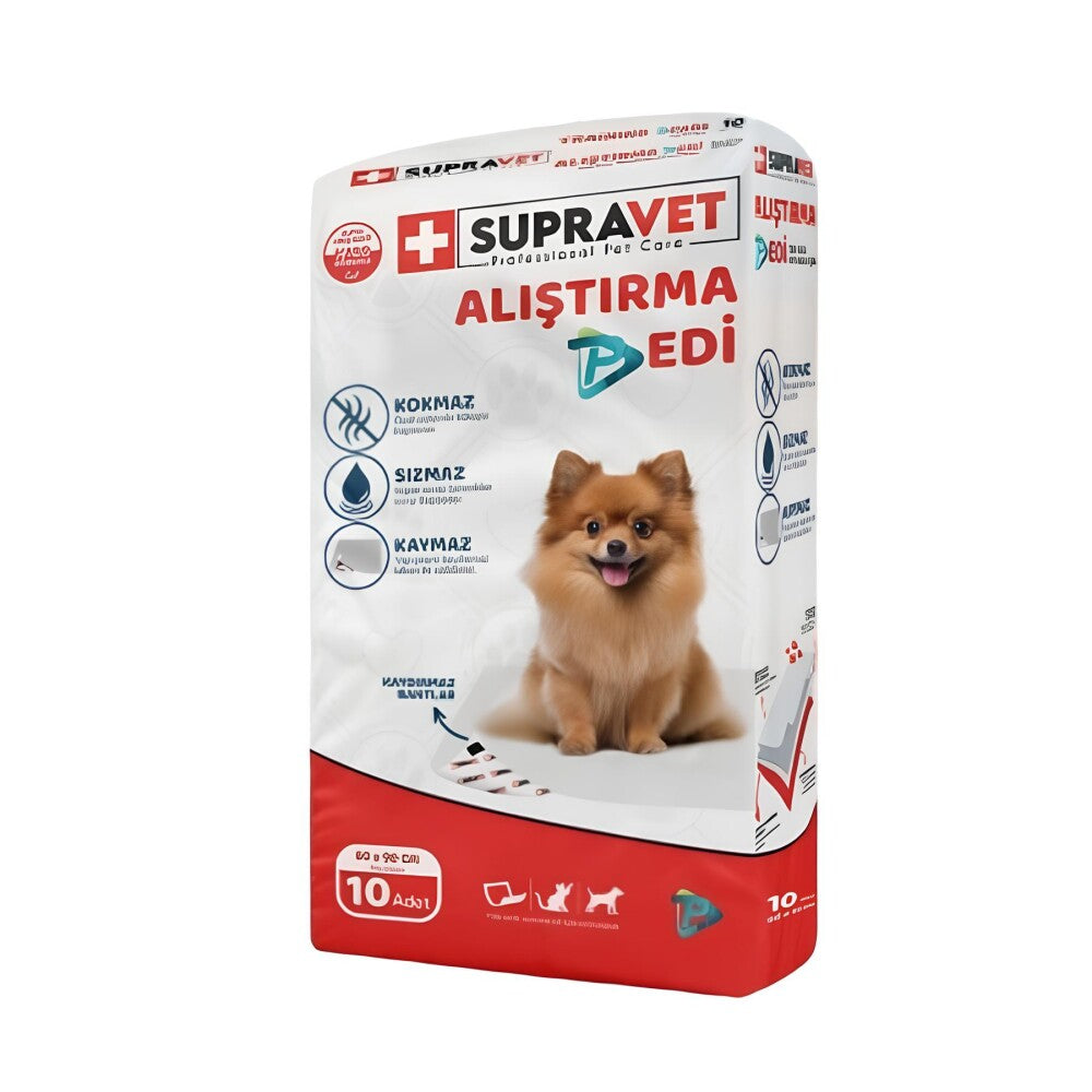 Supravet Köpek Çiş Eğitim Pedi 60X90 CM 10'LU | SRC: Barcode: 8684272330960